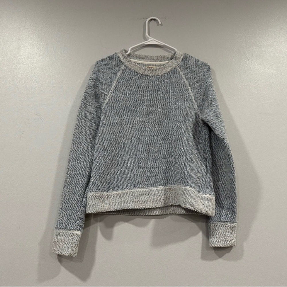 Faherty Whitewater Crew Raglan Sleeve Pullover Medium M